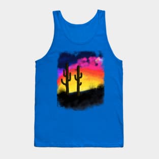 Cactus Sunrise Tank Top